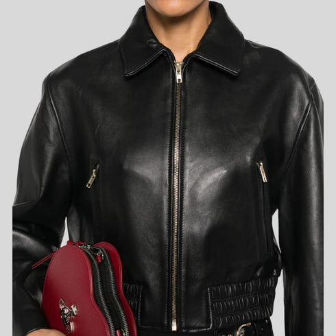 Tiyaara Genuine Leather Jacket for Women
